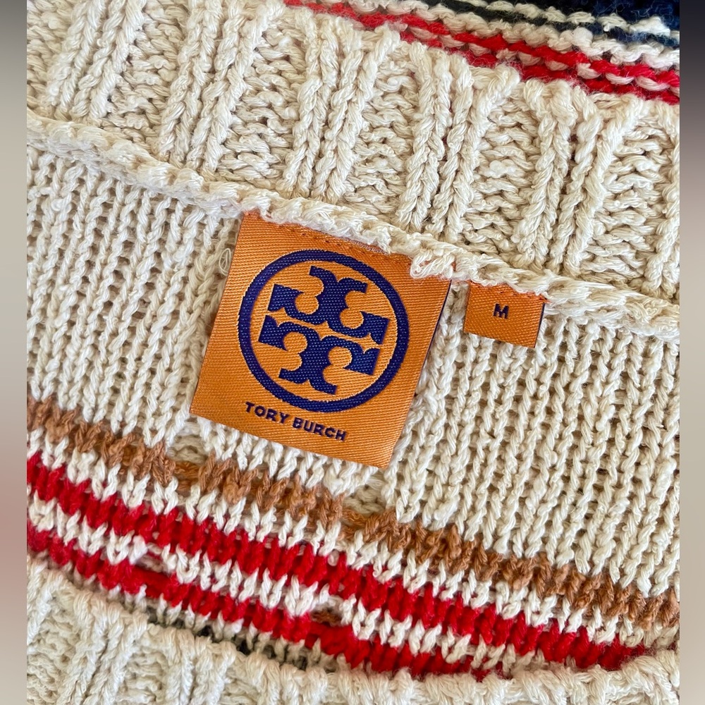 Tory Burch Striped Knit Sweater - Picture 8 of 10